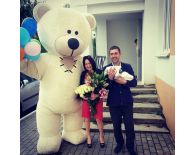 Тедди на Выписку из роддома